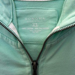Sonoma Women's Pastel Green Sweatshirt